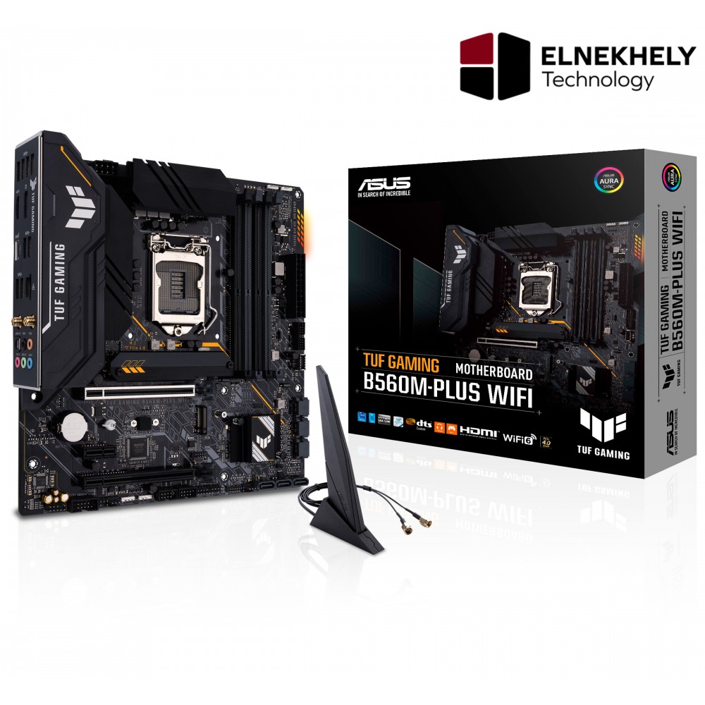 ASUS B560M TUF PLUS WIFI Gaming Motherboard - TUF GAMING B560M